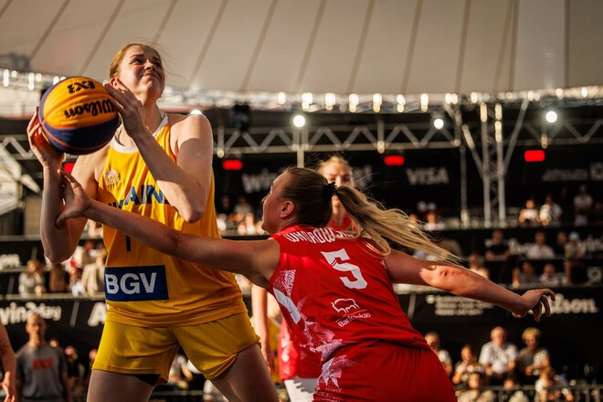 Жіноча збірна України з баскетболу 3х3 поступилася у фіналі Ліги націй