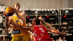 Женская сборная Украины по баскетболу 3х3 уступила в финале Лиги наций