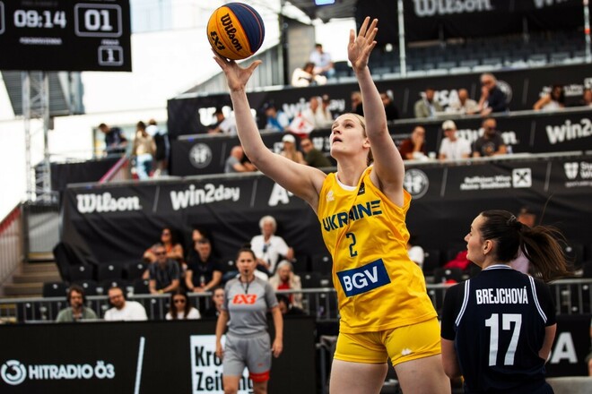 Жіноча збірна України з баскетболу 3х3 вийшла у чвертьфінал Жіночої серії