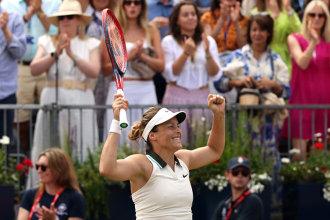 37-летняя квалифаер выбила чемпионку AO-2025 и вышла в финал в Лондоне
