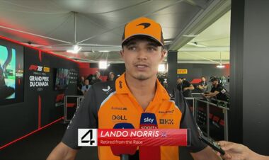 «Идиотский момент». Норрис извинился перед Маклареном за аварию