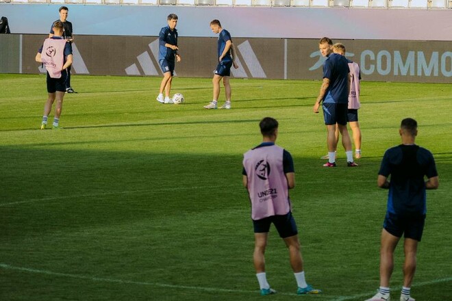 ФОТО. Как сборная Украины U-21 провела тренировку перед матчем с финнами