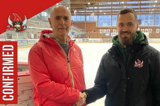 Украинец Александров остается в Италии. Он набрал 45 очков в IHL