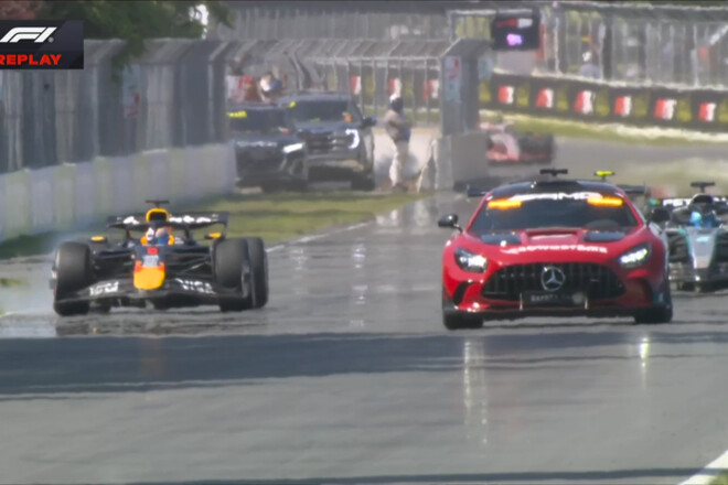 Чекали 5 годин. Ред Булл подав протест на перемогу Расселла у Канаді