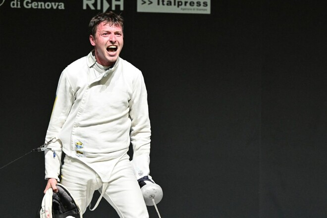 «Задоволення в моменті». Свічкар – про перемогу на ЧЄ з фехтування