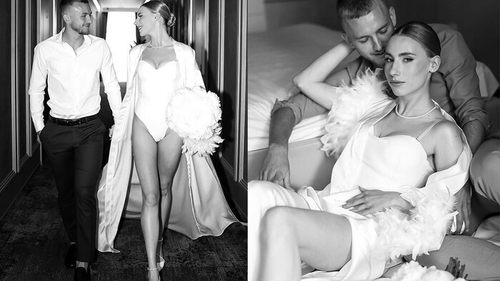 ФОТО. Дебютант сборной Украины женился. Его избранница – топ