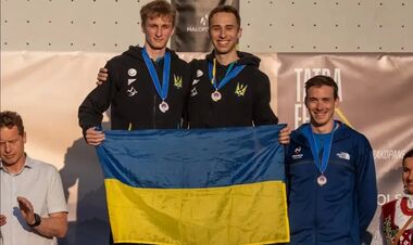 Украинский финал. Ткач с рекордом выиграл Кубок Европы по скалолазанию