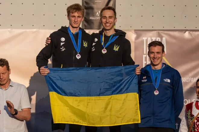 Украинский финал. Ткач с рекордом выиграл Кубок Европы по скалолазанию