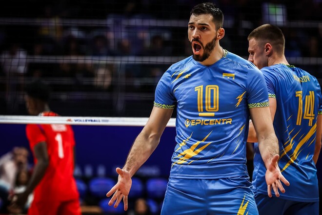 Капитан сборной Украины – в символической сборной Лиги наций по волейболу