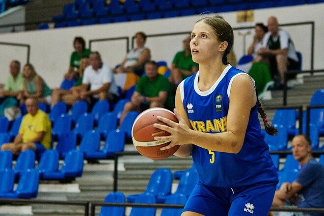 Став відомий склад юніорської жіночої збірної України U-18 з баскетболу