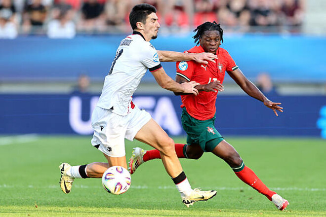 Грузия U21 – Португалия U21 – 0:4. Фиаско Азарова и Майсурадзе. Видео голов