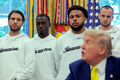 ФОТО ДНЯ. Трамп говорил об Иране, игроки Ювентуса стояли с каменными лицами