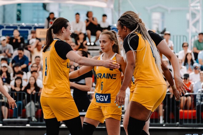 Збірна України з баскетболу 3х3 зупинилася за крок до фіналу Жіночої серії