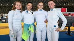 ФОТО. Золотые шпаги. Женская сборная Украины взяла золото ЧЕ по фехтованию