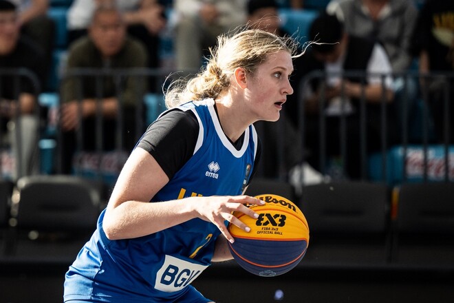 Коваль снова одна из лучших на этапе Женской серии по баскетболу 3х3