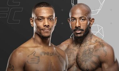 UFC в Баку. Джамал Хилл – Халил Раунтри. Смотреть онлайн. LIVE трансляция