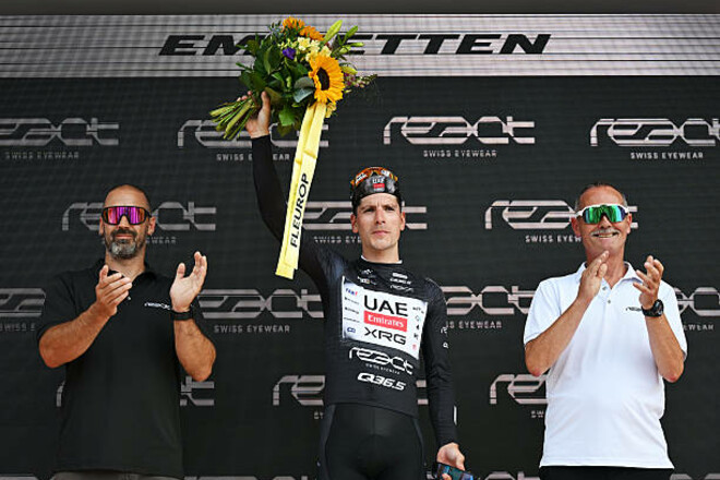 Tour de Suisse. Сьомий етап виграв Жоау Алмейда