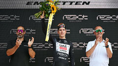 Tour de Suisse. Седьмой этап выиграл Жоау Алмейда