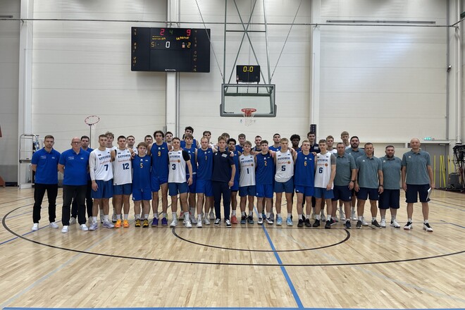 Сборная Украины U-20 по баскетболу во второй раз обыграла Эстонию