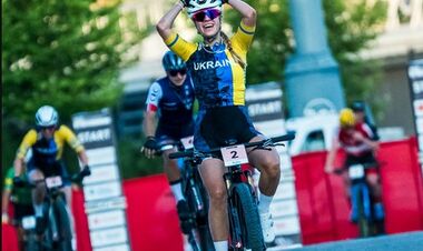 Впервые в истории. Украинки завоевали двойной подиум на ЧМ по маунтинбайку