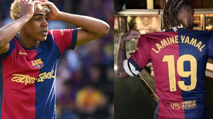 ФОТО. «Мамо, подивися!» — Ламін Ямаль шокований вчинком свого кумира