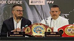 Известно, почему Усик разорвал отношения с промоутером Красюком