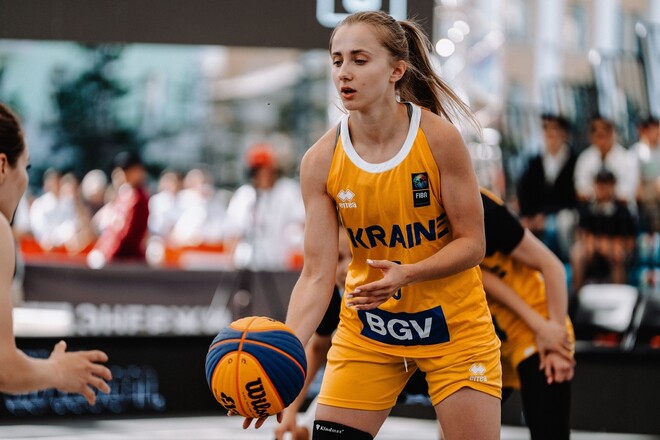 Жіноча збірна України з баскетболу 3х3 програла у першій грі на ЧС