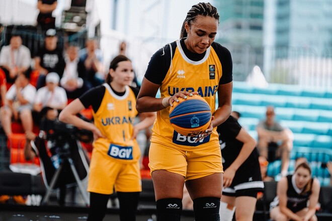 Женская сборная Украины по баскетболу 3х3 уступила Германии