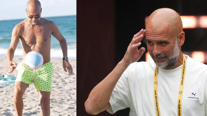 ВИДЕО. Гвардиола впечатлил своей физической формой в 54 года