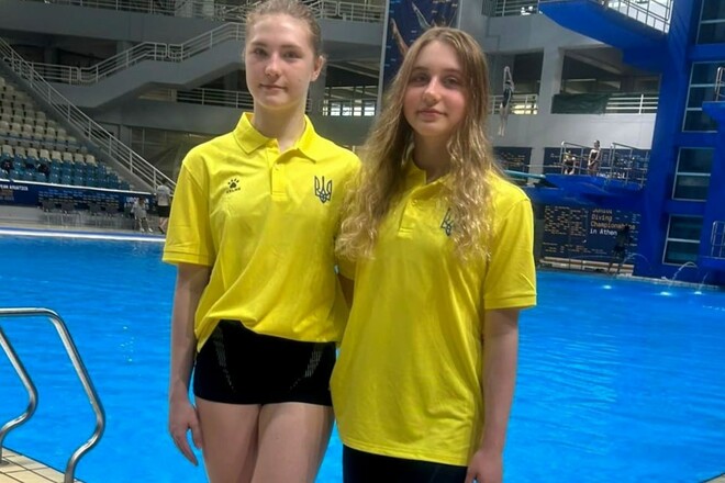 Прыжки в воду. Украинцы взяли три медали на юниорском ЧЕ-2025 в Афинах