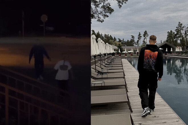 ВИДЕО. Игрок Динамо опубликовал кадры страстных объятий с блондинкой