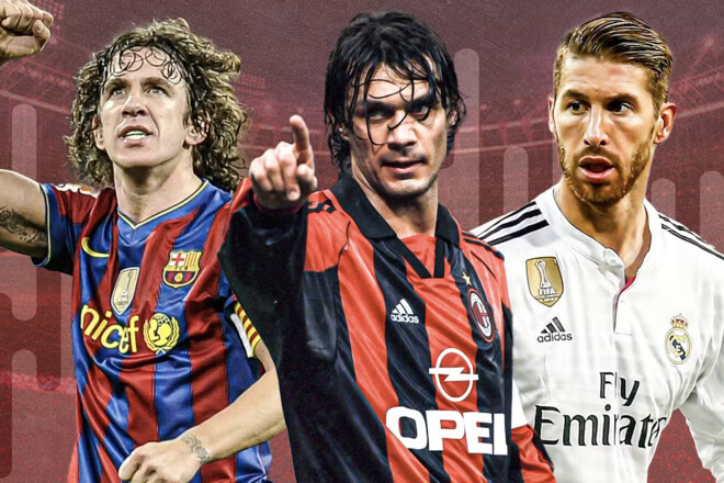 Назван лучший защитник в истории футбола. Он опередил Мальдини