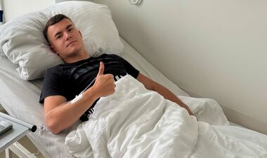 ФОТО. Кочергин успешно перенес операцию на травмированном колене