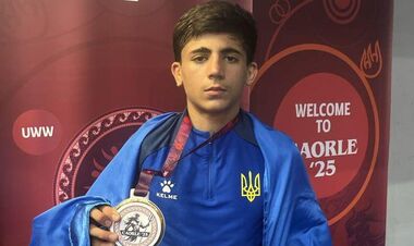 Збірна України з вільної боротьби стала третьою на чемпіонаті Європи U-15