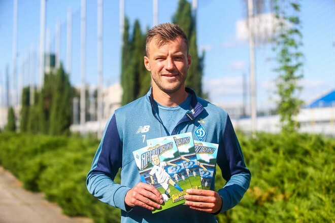 ФОТО. Мальчик с 130-го километра». Динамо выпустило комикс про Ярмоленко