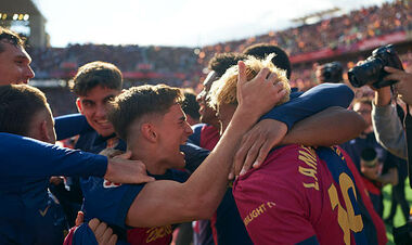 La League table. What do Barcelona need for early championship?