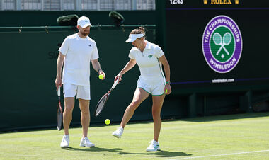 ФОТО. Свитолина провела тренировку на кортах Уимблдона накануне старта