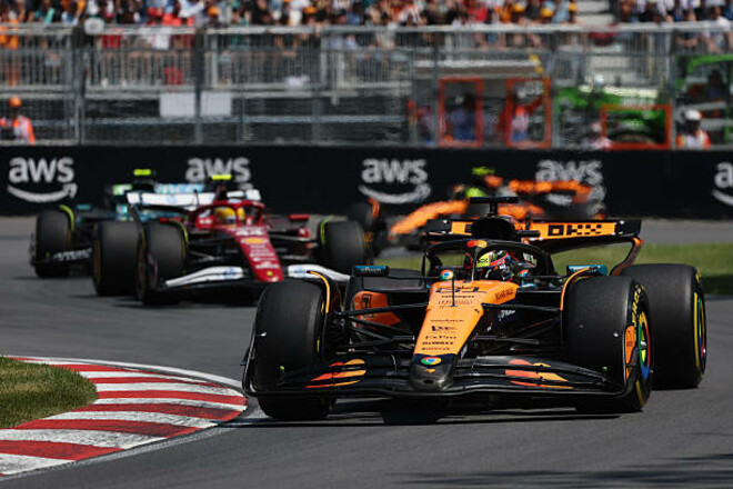 ФОТО. Візуалізація відривів у кваліфікації Гран-прі Австрії 2025