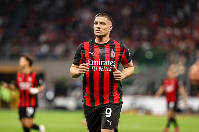OFFICIALLY. He did not justify his hopes. Milan said goodbye to Serbian forward