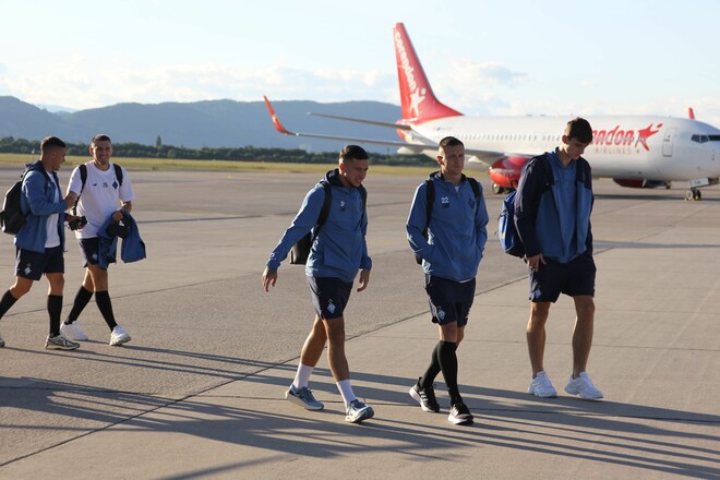 ВИДЕО. Динамо прибыло на сборы в Австрию и провело первую тренировку
