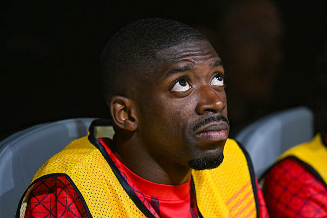 ФОТО. Не только Месси. Дембеле похвастался футболками после матча КЧМ