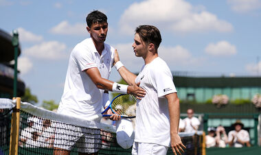 461-й номер ATP вперше вийшов у 2-ге коло GS, вибивши 20 сіяного Вімблдона