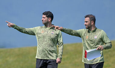 ФОТО. Тренировка Шахтера. Прокачали мышцы и выполнили рондо