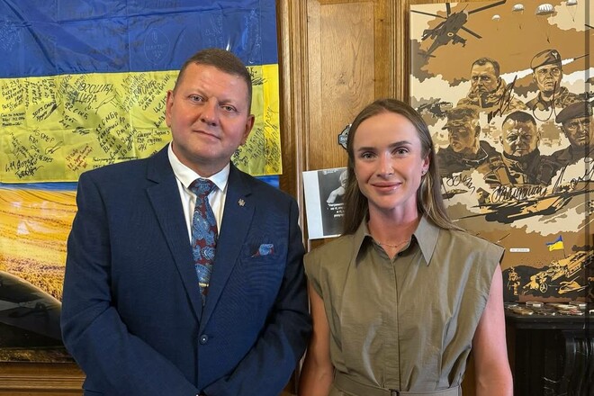 ФОТО. Свитолина встретилась с Залужным в Лондоне