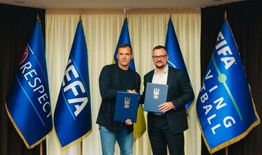 Шевченко от УАФ подписал меморандум с НУФВСУ про стратегическое партнерство