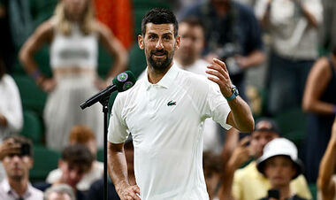 ДЖОКОВИЧ: «Добре, що ми завершили матч до початку комендантської години»