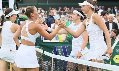 Martha Kostyuk successfully started in a paired discharge at Wimbledon-2025