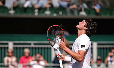 18-летний бразильский теннисист сыграет в третьем раунде Уимблдона-2025