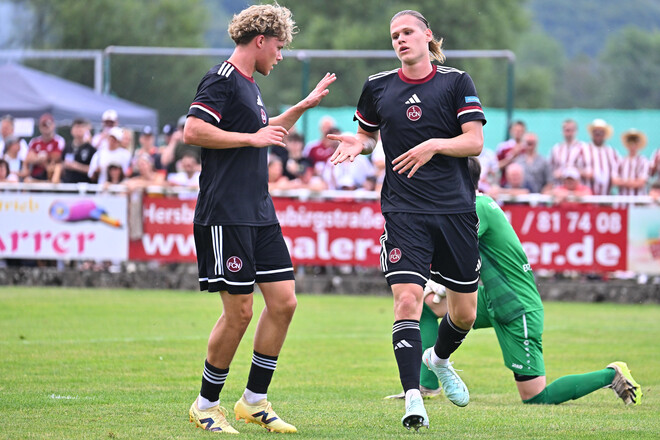 Дебют. Степанов оформив покер у товариському матчі за Нюрнберг