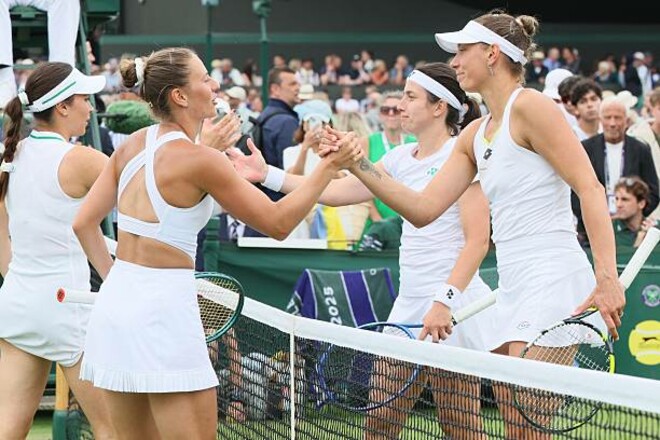 Марта Костюк успешно стартовала в парном разряде на Уимблдоне-2025